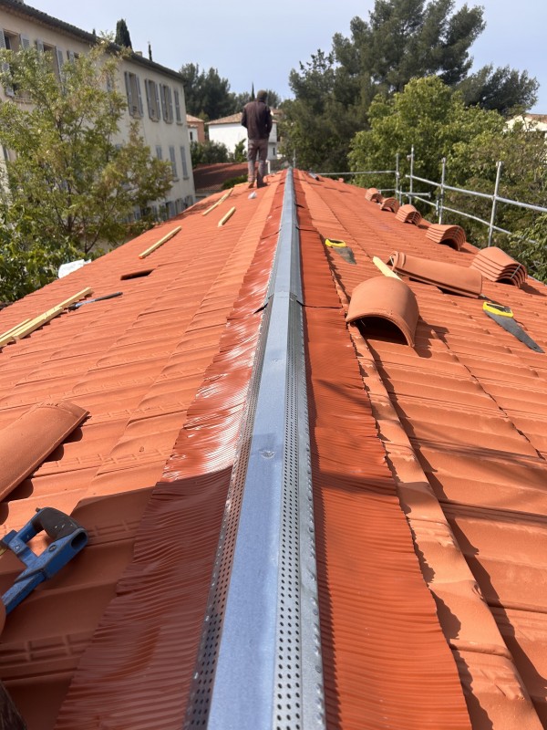 Pose de closoir ventilé a Toulon