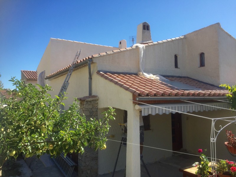 Ravalement de façade a Solliès pont près de Cuers